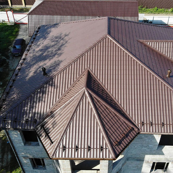 Монтаж сложной крыши и кровли в Снежинске и Челябинской области